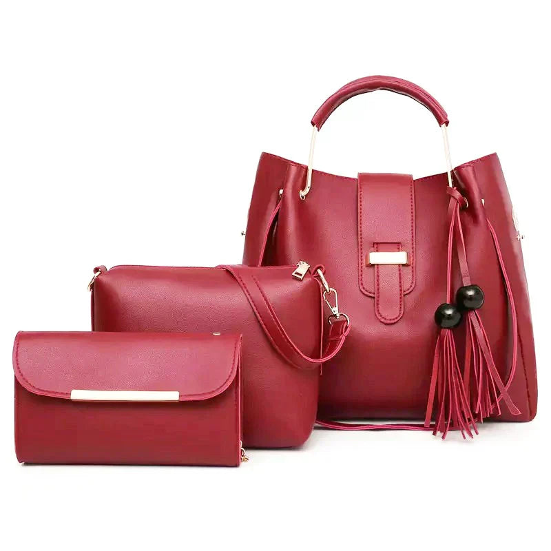 3PC RED - Her style