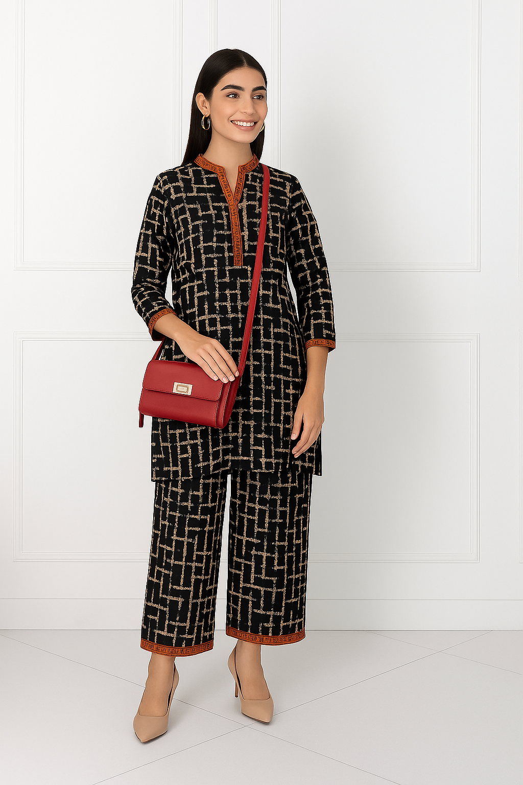SHOULD CARRY AND HAND CLUTCH - Her style