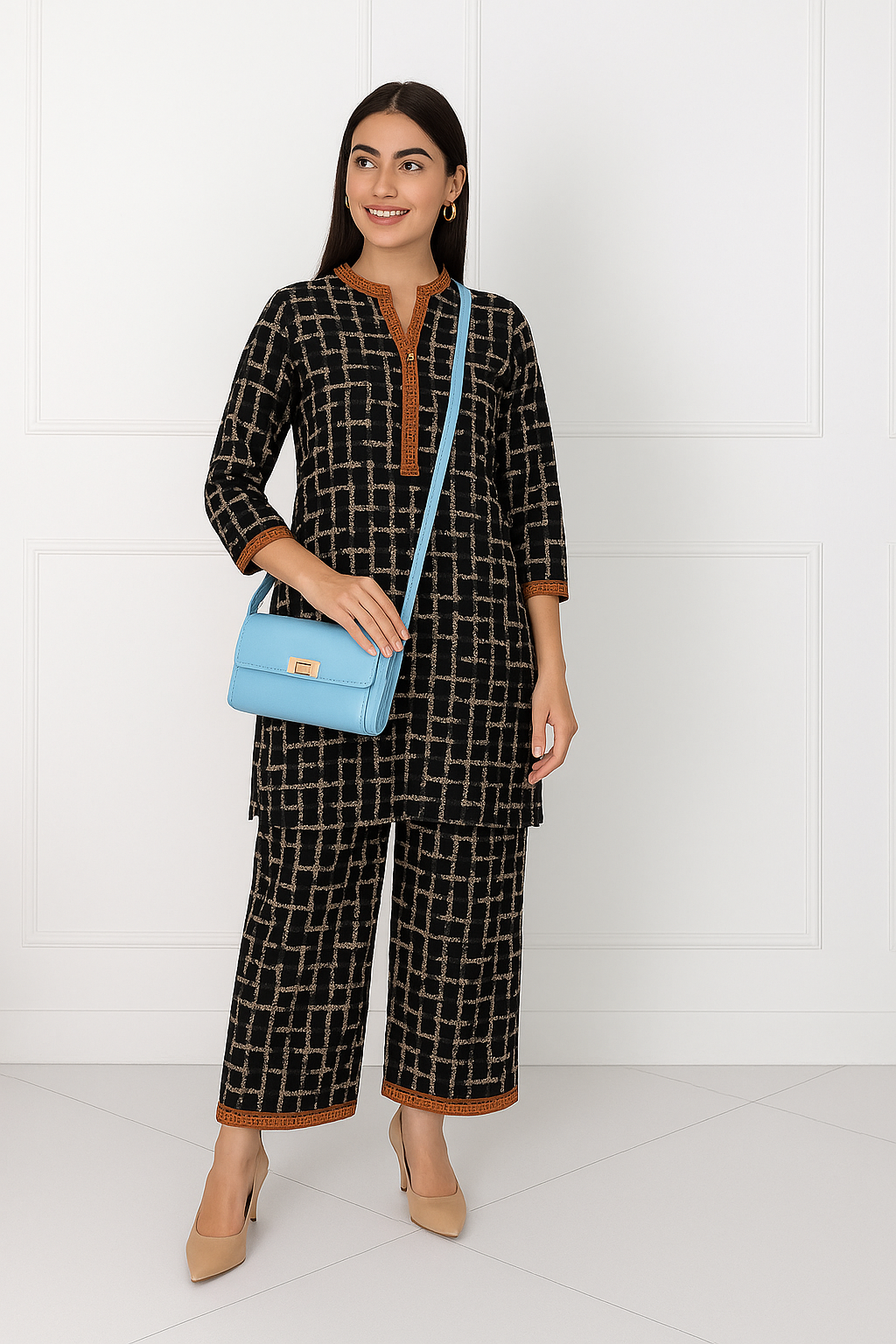 SHOULD CARRY AND HAND CLUTCH - Her style