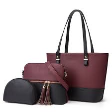 3PC PERFECT MAROON - Her style